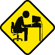 computer head smashing